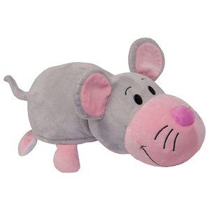 Мягкая игрушка 1 TOY Вывернушка Розовый кот-Мышь серая 15 см (фото modal nav 2)
