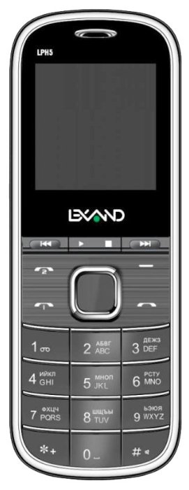 Телефон LEXAND Mini (LPH5) Music (фото modal 1)
