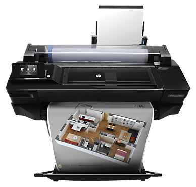 Принтер HP Designjet T520 610 мм (CQ890C) (фото modal 5)