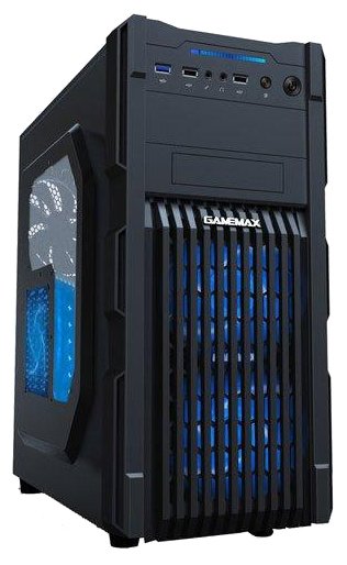 Компьютерный корпус GameMax G535 Black/blue (фото modal 1)