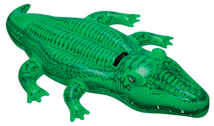 Надувная игрушка-наездник Intex Крокодил 58546 (фото modal 1)