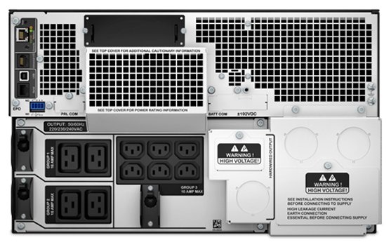 ИБП с двойным преобразованием APC by Schneider Electric Smart-UPS Online SRT8KRMXLI (фото modal 2)