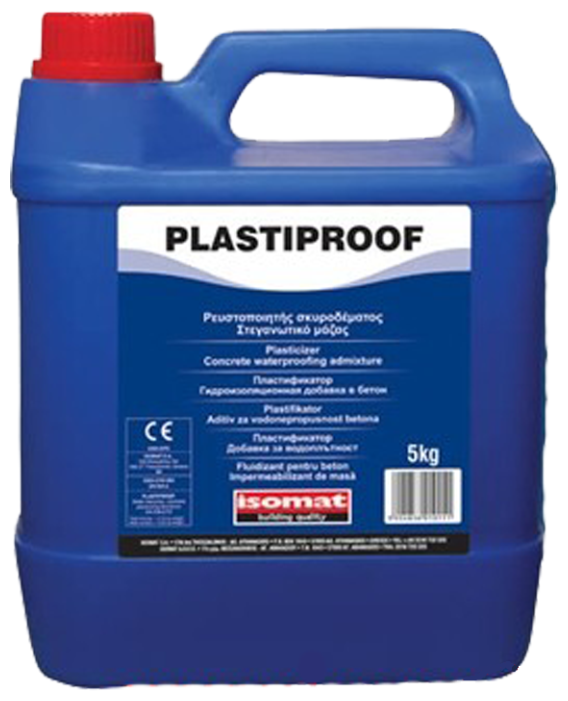 Добавка пластификатор Isomat Plastiproof 5кг (фото modal 1)