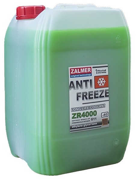 Антифриз Zalmer LLC ZR 4000 G11 (зеленый), (фото modal 3)