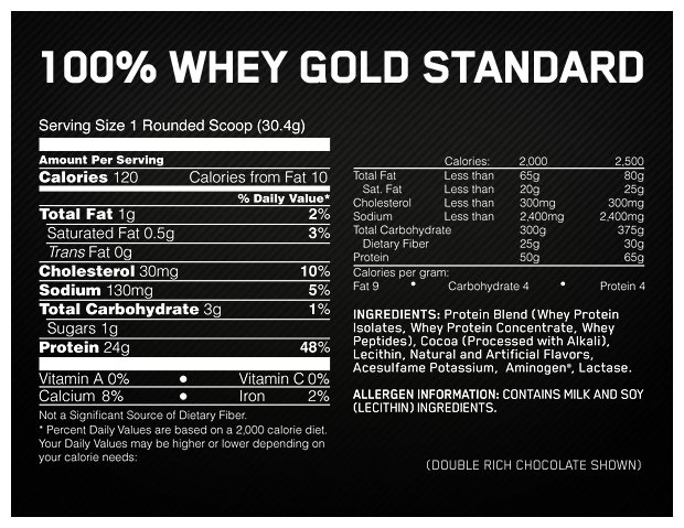 Протеин Optimum Nutrition 100% Whey Gold Standard (2.225-2.353 кг) (фото modal 13)