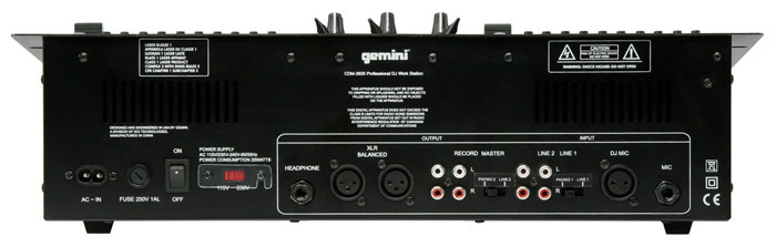 DJ CD-проигрыватель Gemini CDM-3600 (фото modal 2)