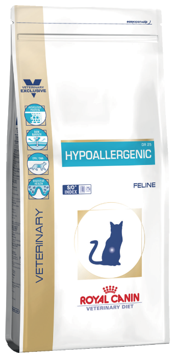 Корм для кошек Royal Canin (2.5 кг) Hypoallergenic DR25 (фото modal 1)