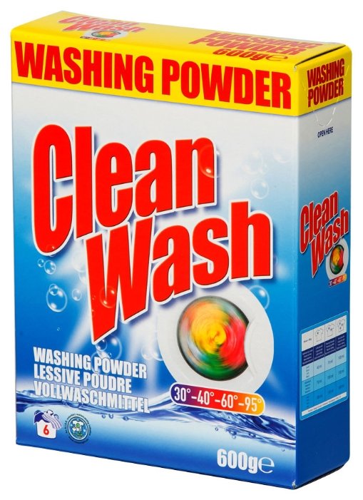 Стиральный порошок Clean Wash Универсальный (фото modal 1)