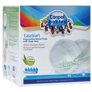 Canpol Babies Прокладки для бюстгальтера EasyStart с алоэ вера (фото modal nav 1)