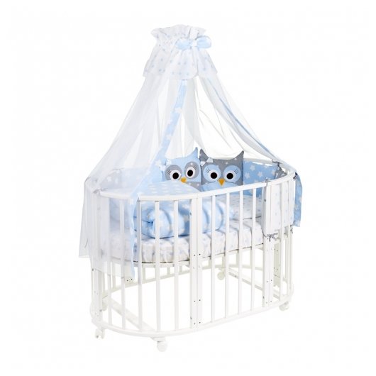 SWEET BABY комплект в овальную кроватку Civetta (10 предметов) (фото modal 5)