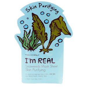 Tony Moly тканевая маска I’m Real Seaweeds очищающая (фото modal nav 1)
