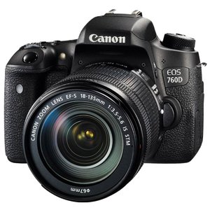 Зеркальный фотоаппарат Canon EOS 760D Kit (фото modal nav 1)