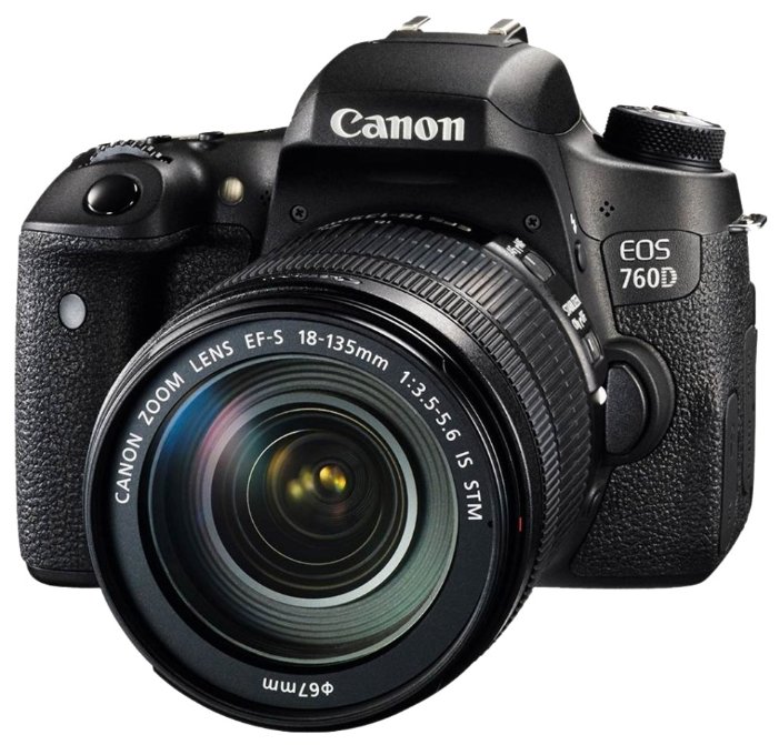 Зеркальный фотоаппарат Canon EOS 760D Kit (фото modal 1)