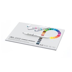 Альбом для маркеров Winsor & Newton Pigment Marker 42 х 29.7 см (A3), 75 г/м², 50 л. (фото modal nav 2)
