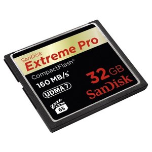 Карта памяти SanDisk Extreme Pro CompactFlash 160MB/s 32GB (фото modal nav 1)