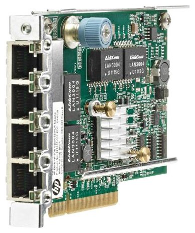 Сетевая карта HP Ethernet 1Gb 4-port 331FLR Adapter (фото modal 1)