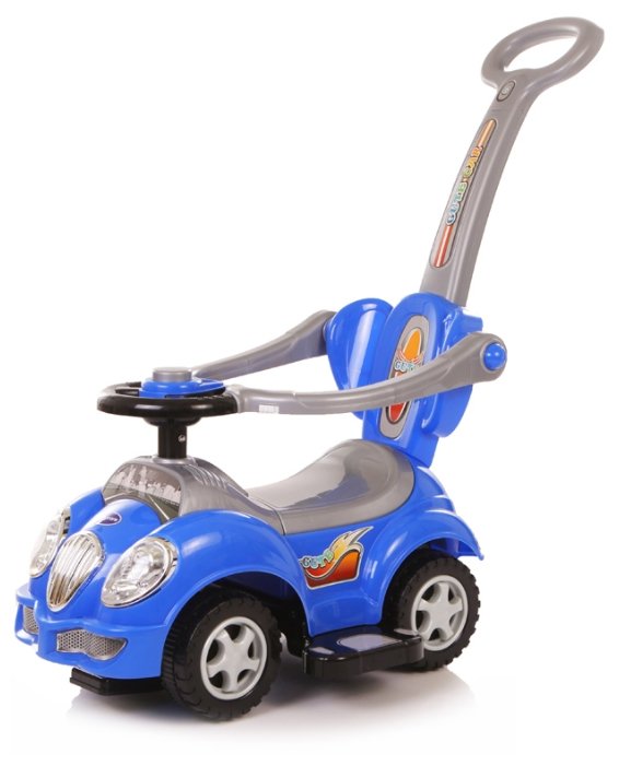 Каталка-толокар Baby Care Cute Car (558) со звуковыми эффектами (фото modal 1)