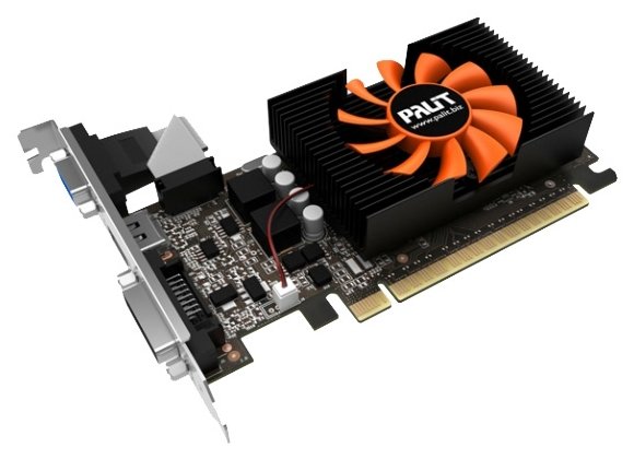 Видеокарта Palit GeForce GT 730 902Mhz PCI-E 2.0 1024Mb 5000Mhz 64 bit DVI HDMI HDCP (фото modal 2)