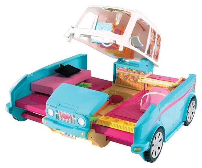 Barbie раскладной фургон для щенков (DLY33) (фото modal 4)