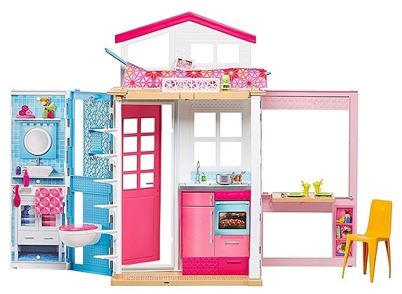Barbie Двухэтажный домик DVV47/DVV48 (фото modal 1)