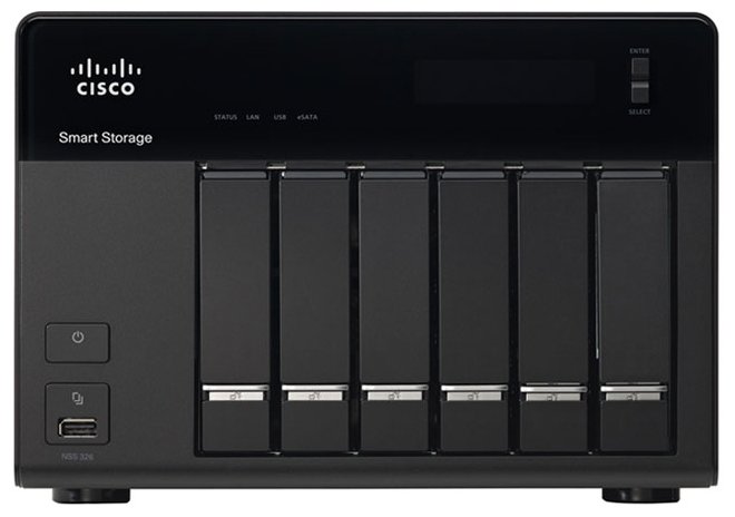 Сетевой накопитель (NAS) Cisco NSS326D06-K9 (фото modal 1)