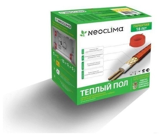 Электрический теплый пол NeoClima NCB450/3.6 (фото modal 1)