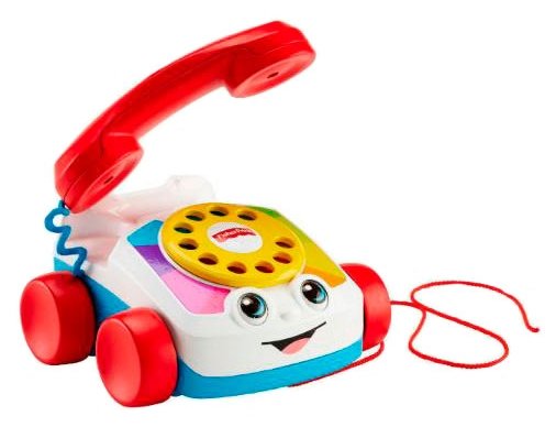 Каталка-игрушка Fisher-Price Болтливый телефон (CMY08) со звуковыми эффектами (фото modal 2)