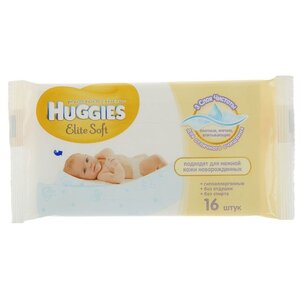 Влажные салфетки Huggies Elite Soft (фото modal nav 2)