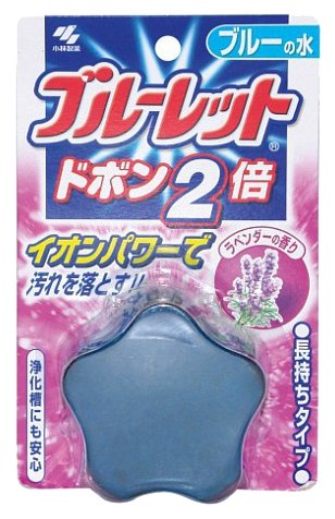 KOBAYASHI таблетка для бачка унитаза с ароматом лаванды Bluelet Dobon W (фото modal 1)