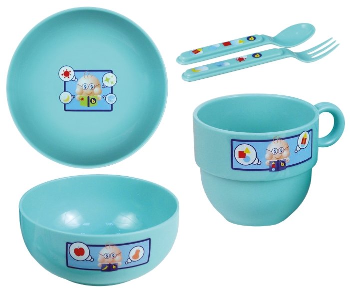 Комплект посуды Сказка 5 предметов (2814) (фото modal 1)