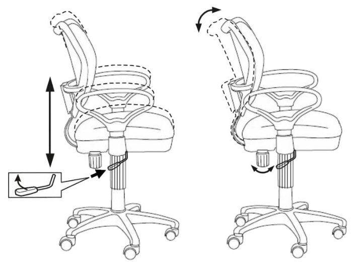 Компьютерное кресло Бюрократ CH-799AXSN (фото modal 16)