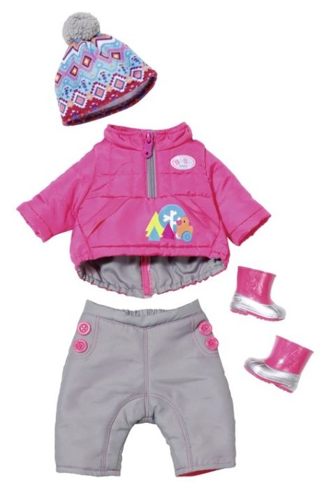 Zapf Creation Комплект зимней одежды для куклы Baby Born 823811 (фото modal 1)
