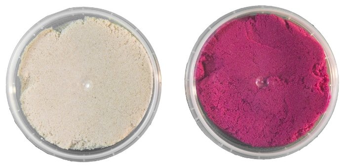 Кинетический песок Космический песок МИКС-набор 2 цвета с формочкой KP015SP (фото modal 3)