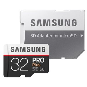 Карта памяти Samsung microSDHC PRO Plus 100MB/s + SD adapter (фото modal nav 4)