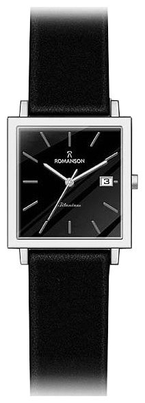 Наручные часы Romanson DL2133SMW(BK) (фото modal 1)