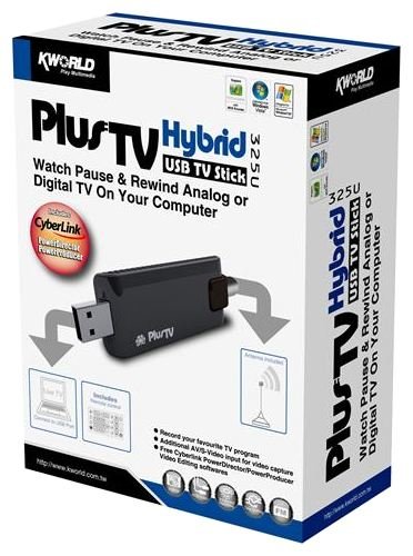 TV-тюнер KWorld PlusTV DVB-T Hybrid USB TV Stick (фото modal 2)