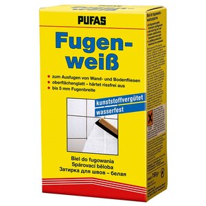 Затирка PUFAS Fugenweiss 0.75 кг (фото modal nav 1)