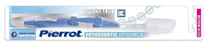 Зубная щетка Pierrot Specialist Orthodontic Medium (фото modal 1)