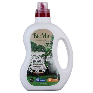 Кондиционер для белья BIO-SOFT с эфирным маслом корицы и экстрактом хлопка BioMio (фото modal nav 1)