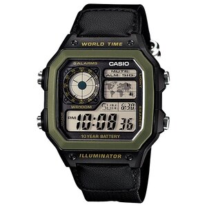 Наручные часы CASIO AE-1200WHB-1B (фото modal nav 1)