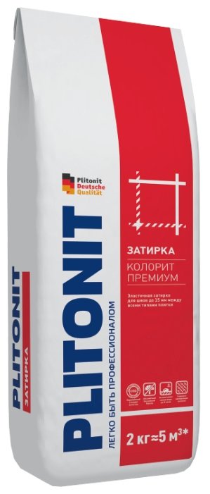 Затирка Plitonit Colorit Premium 2 кг (фото modal 1)