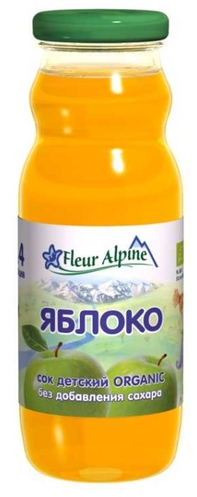 Сок Fleur Alpine Яблочный, c 4 месяцев (фото modal 1)