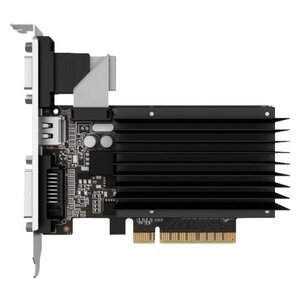 Видеокарта Palit GeForce GT 730 902MHz PCI-E 2.0 1024MB 1804MHz 64 bit DVI HDMI HDCP Silent (фото modal nav 1)
