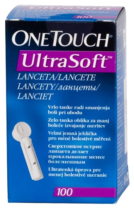 OneTouch ланцеты UltraSoft (фото modal 1)