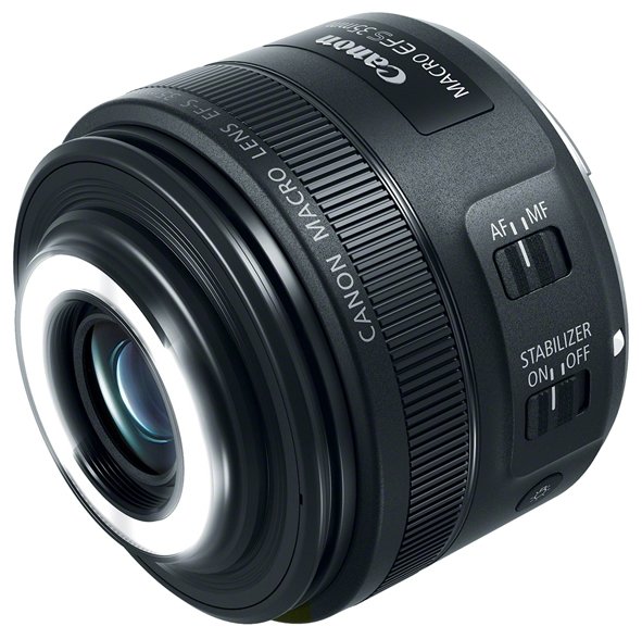 Объектив Canon EF-S 35mm f/2.8 IS STM macro LED (фото modal 3)