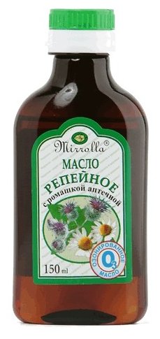 Mirrolla Репейное масло с ромашкой (озонированное) (фото modal 1)
