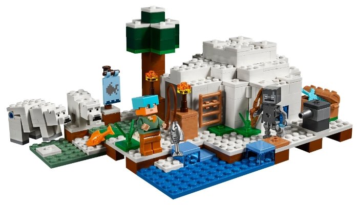 Конструктор LEGO Minecraft 21142 Иглу (фото modal 4)