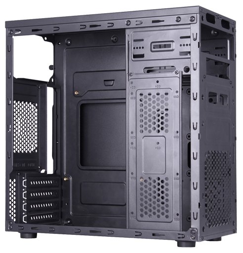 Компьютерный корпус Navan IS001-BK w/o PSU Black (фото modal 3)