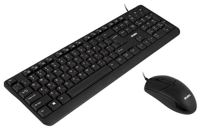 Клавиатура и мышь SVEN KB-S320 Black USB (фото modal 2)