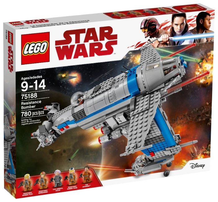 Конструктор LEGO Star Wars 75188 Бомбардировщик Сопротивления (фото modal 1)